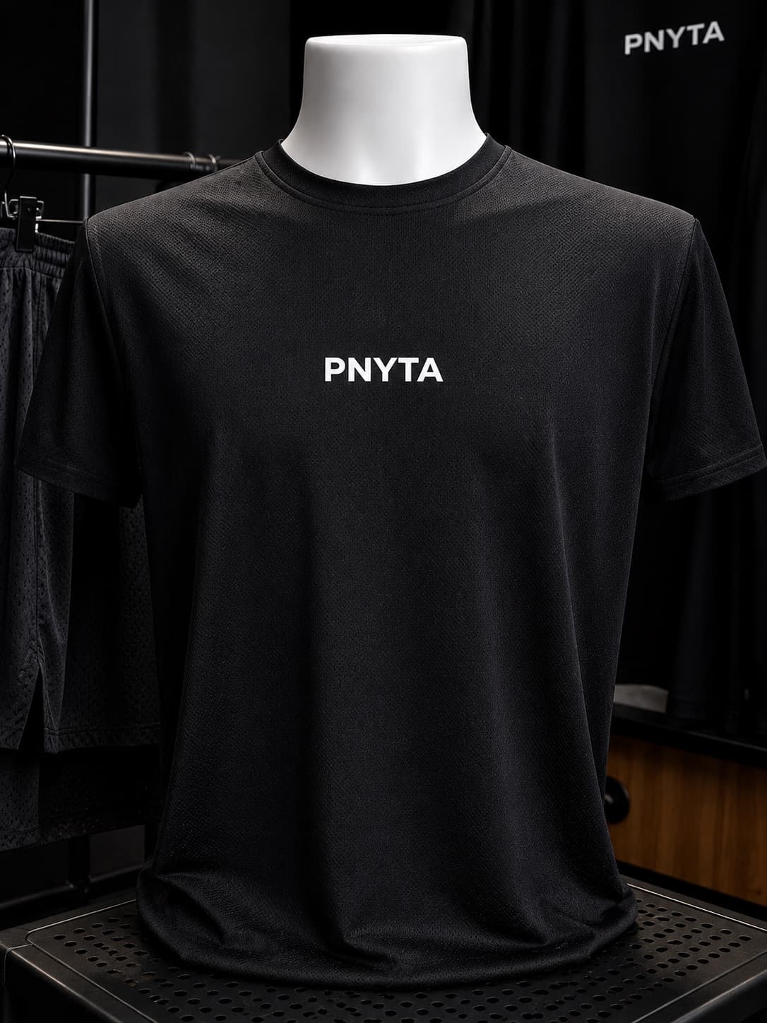 Mesh Dry Fit Shirt / Black