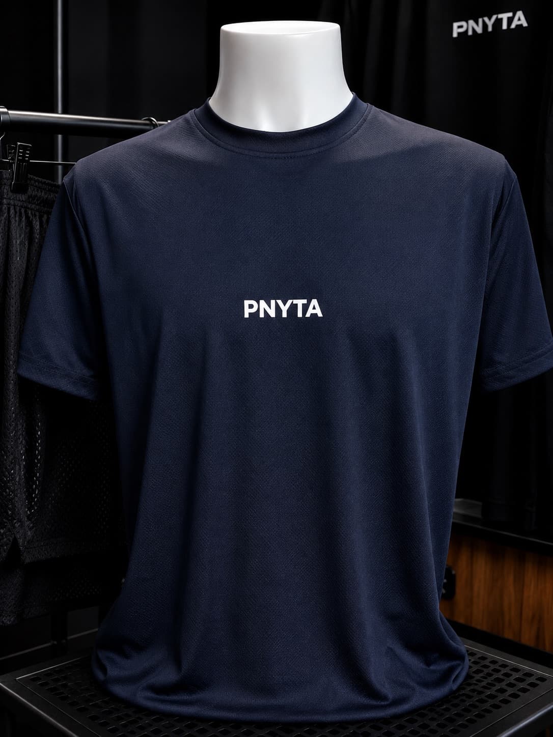 Mesh Dry Fit Shirt / Navy Blue